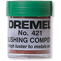Dremel Polierpaste 421 Pasta para pulir - Suministros de pulido para herramienta rotativa (Pasta para pulir)